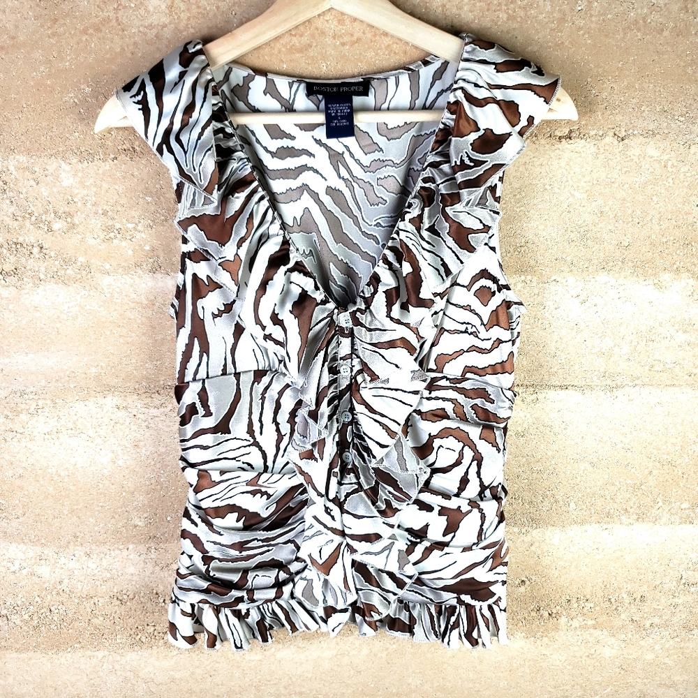 Boston Proper Top Sz 6 Sleeveless